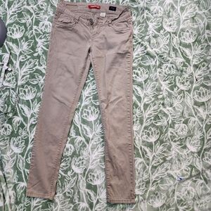 UNIONBAY Skinny Pants in Khaki